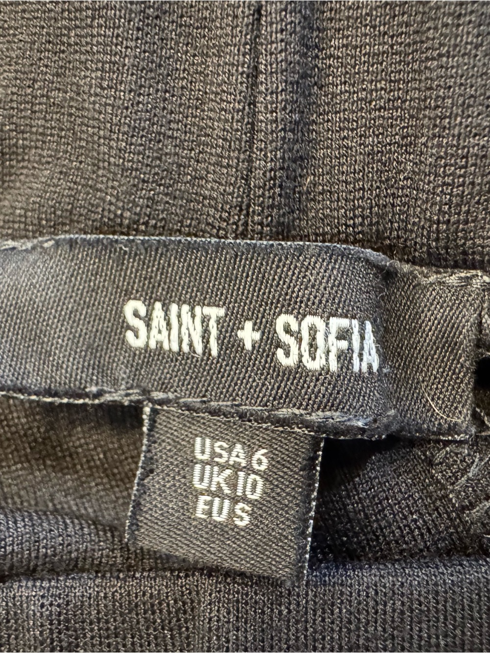 Saint + Sofia Keller Ponte Wide Leg Pant - Picture 6 of 6